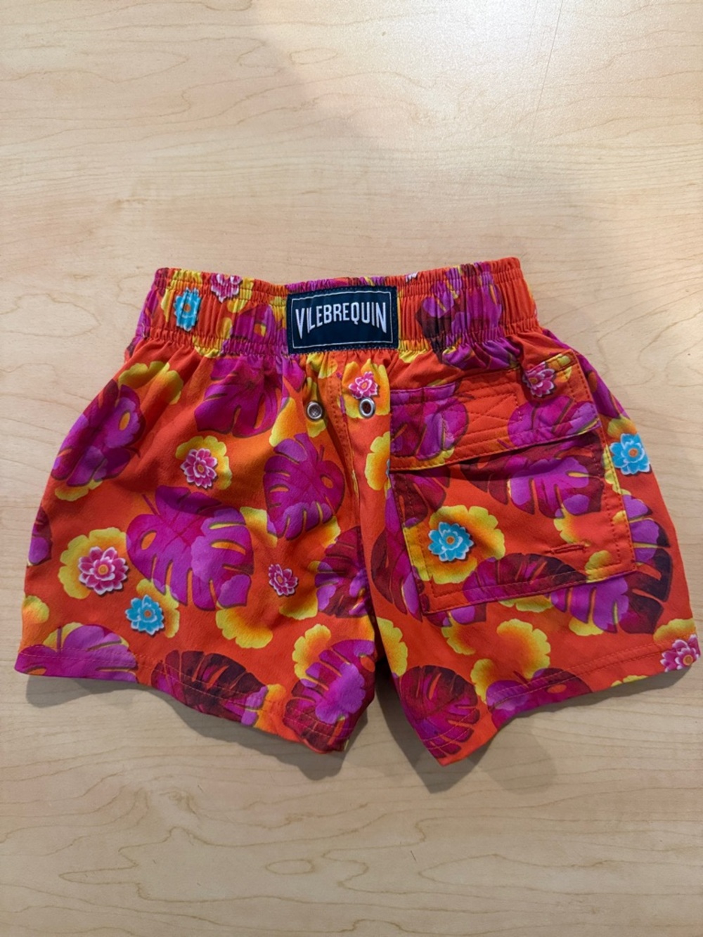 Vilebrequin Boys Tropical Print Swim Shorts - Size 2 / 89cm